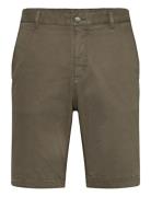 Jeffrey Brushed Shorts Khaki Morris