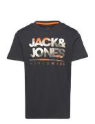 Jjluke Tee Ss Crew Neck Jnr Black Jack & J S