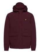 Hooded Pocket Jacket Purple Lyle & Scott