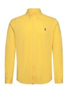 Featherweight Mesh Shirt Yellow Polo Ralph Lauren