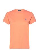 Cotton Jersey Crewneck Tee Orange Polo Ralph Lauren