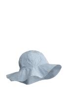 Amelia Seersucker Hat Blue Liewood