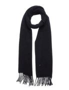 Cashmere Blend Scarf Navy Filippa K