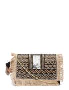 Bahia Clutch Multigold Beige Pipol's Bazaar