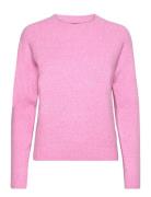 Vmdoffy Ls O-Neck Blouse Ga Noos Pink Vero Moda