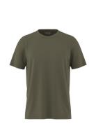 Slhaspen Ss O-Neck Tee Noos Green Selected Homme