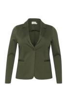 Kcjenna Blazer Green Kaffe Curve