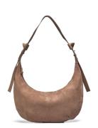 Suede Lona Bag Brown Becksöndergaard