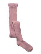 Tights - Rib - All S Pink Melton