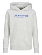 Jjalvis Sweat Hood Jnr Grey Jack & J S