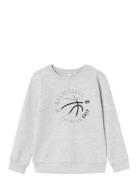 Nkmkulan Ls Sweat Unb Grey Name It