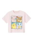 Nkfjaxaja Pokemon Ss Boxy Top Box Sky Pink Name It