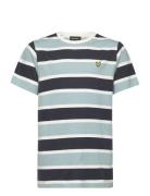 Stripe T-Shirt Blue Lyle & Scott