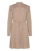 Camillabbnichola Dress Beige Bruuns Bazaar