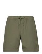 Dyed Canvas Beach Shorts Khaki Mads Nørgaard