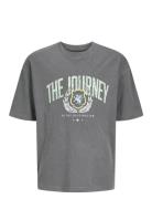 Jorcharge Washed Tee Ss Ln Styd Jnr Grey Jack & J S