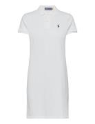 Cotton Mesh Polo Dress White Polo Ralph Lauren