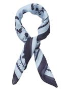 Vilja Cotta Scarf Navy Becksöndergaard