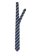 Slhlane Stripe Tie Noos Navy Selected Homme