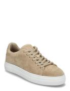 Slhdavid Chunky Suede Sneaker Noos Beige Selected Homme