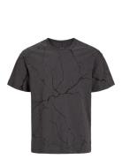 Jjkey Loose Cotton Tee Ss Crew Ln Jnr Black Jack & J S