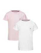 2 Pk Ss Tee Pink Tommy Hilfiger