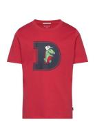 Glow In The Dark T-Shirt Red Tom Tailor