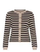 Objester Sli L/S Knit Cardigan Noos Beige Object