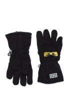 Lwasmus 600 - Fleece Glove Black LEGO Kidswear