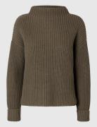 Slfselma Ls Knit Pullover Noos Brown Selected Femme