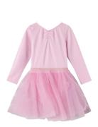 Nmfononaja Ls Gym Dress Pink Name It