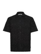 Wbbanks Lace Shirt Black Woodbird