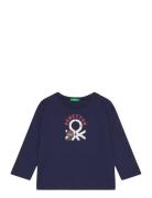 T-Shirt L/S Navy United Colors Of Benetton