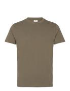 Basic Cotton Stretch T-Shirt Khaki Mango