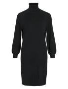 Viostria Roll Neck L/S Knit Dress - Noos Black Vila