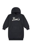 Levi's® Script Sweatshirt Dress Black Levi's