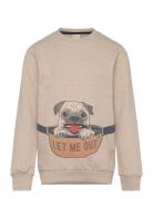 Sweatshirt Ls Beige Minymo