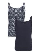 Tnthe New Strap Top 2-Pack Navy The New