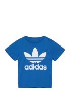 Trefoil Tee Blue Adidas Originals