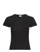 High V Neck Tee Black Filippa K