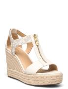 Berkley Mid Wedge Cream Michael Kors