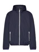 Hooded Windbreaker Navy BOSS