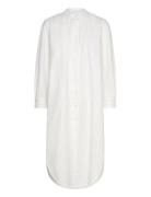 Sheer Shirting Kaftan - Gili White Rabens Sal R