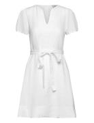 Zenya Linen Dress White Ella&il