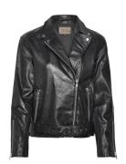 Tessa Belted Over D Biker Black Jofama