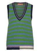 Roberta, 1946 Alpaca Stripes Knit Green STINE GOYA