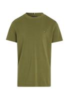 Essential Cotton Reg Tee S/S Green Tommy Hilfiger