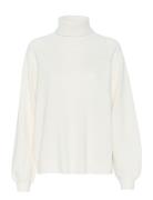 Manzigz Wool Rollneck Noos White Gestuz