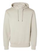 Slhemanuel Soft Hood Sweat Noos Cream Selected Homme