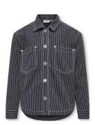 Kogmerle L/S Stripe Shirt Pnt Navy Kids Only